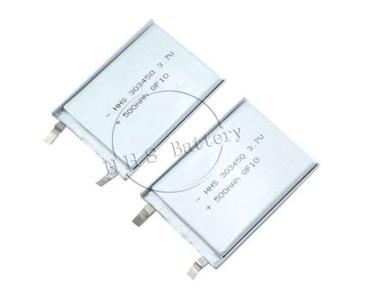 303450 3.7v 600mAh rechargeable lithium polymer battery